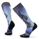 SMARTWOOL - Chaussette sous-genou Ski coussin ciblé imprimé Always Explore - UNISEX